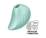 Satisfyer Pearl Diver Mint Emişli&Titreşimli 2 Motorlu Vibratör 