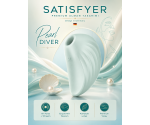 Satisfyer Pearl Diver Mint Emişli&Titreşimli 2 Motorlu Vibratör 