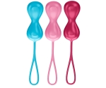 Satisfyer Power Balls 3 Adet Yumuşak Silikon Kegel Egzersiz Top Seti Satisfyer Power Balls 3 Adet Yumuşak Silikon Kegel Egzersiz Top Seti