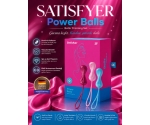 Satisfyer Power Balls 3 Adet Yumuşak Silikon Kegel Egzersiz Top Seti