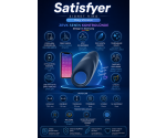 Satisfyer Powerful Mighty Telefon Kontrol Şarjlı Penis Halkası
