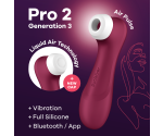Satisfyer Pro 2 Generation 3 Liquid Air Teknoloji App Kontrollü Emişli&Titreşimli Vibratör