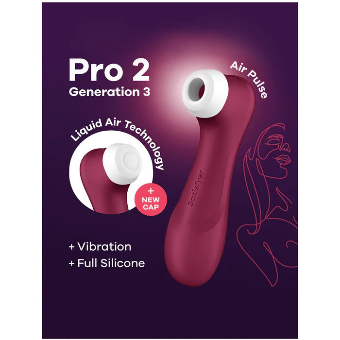 Satisfyer Pro 2 Generation 3 With Liquid Air Teknoloji Emişli&Titreşimli Vibratör Satisfyer Pro 2 Generation 3 With Liquid Air Teknoloji Emişli&Titreşimli Vibratör