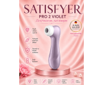 Satisfyer Pro 2 Violet 11 Farklı Emiş Programlı Klitoris Uyarıcı Vibratör 