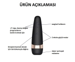 Satisfyer Pro 3+ Klitoral Smilasyon ve Titreşimli Vibratör Satisfyer Pro 3+ Klitoral Smilasyon ve Titreşimli Vibratör