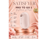Satisfyer Pro To Go 2 beige 2 Motorlu Emişli&Titreşimli Vibratör 
