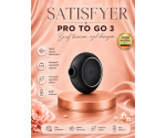 Satisfyer Pro To Go 3 Black 2 Motorlu Emişli Ve Titreşimli Vibratör	