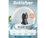 Satisfyer Rotator Plug 2+ Black App Kontrollü Güçlü Titreşim Motorlu Anal Plug