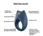 Satisfyer Royal Ring Telefon Kontrol Şarjlı Penis Halkası