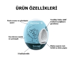 Satisfyer Savage 3 Kullanımlık İçi Tırtıklı Yapay Mastürbatör	
