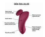 Satisfyer Sexy Secret Telefon Uyumlu Giyilebilen Vibratör
