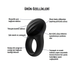 Satisfyer Signet Ring Telefon Kontrol Şarjlı Penis Halkası