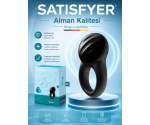 Satisfyer Signet Ring Telefon Kontrol Şarjlı Penis Halkası