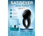 Satisfyer Signet Ring Telefon Kontrol Şarjlı Penis Halkası