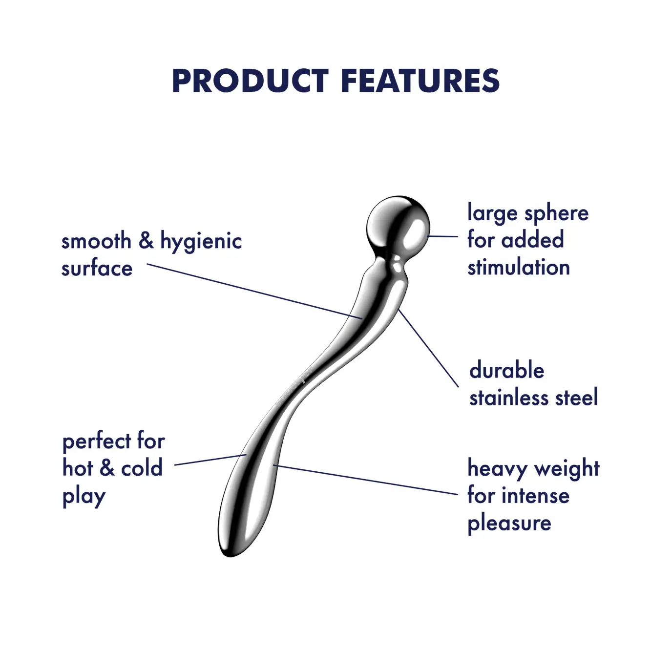 Satisfyer Star Force 2 Çelik Dildo