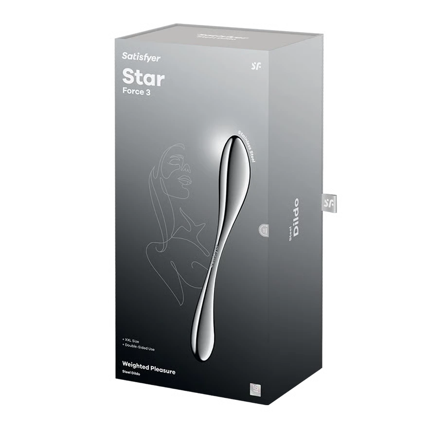 Satisfyer Star Force 3 Çelik Dildo
