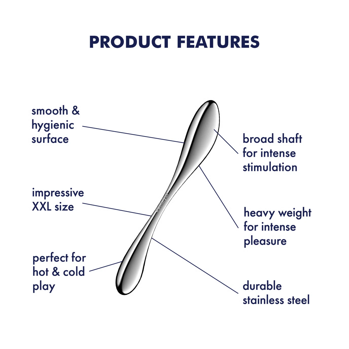 Satisfyer Star Force 3 Çelik Dildo