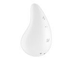 Satisfyer Super Soft Dew Drop Beyaz Mini Vibrator Satisfyer Super Soft Dew Drop Beyaz Mini Vibrator