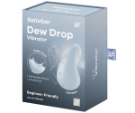Satisfyer Super Soft Dew Drop Blue Vibrator Satisfyer Super Soft Dew Drop Blue Vibrator