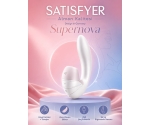 Satisfyer Supernova White Esnek Yapıda Emiş Yapabilen Titreşimli Vibratör