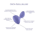 Satisfyer  Sweet Seal Connect App Lila App Kontrollü Esnek Yapılı Titreşimli Anal Plug Vibratör Satisfyer  Sweet Seal Connect App Lila App Kontrollü Esnek Yapılı Titreşimli Anal Plug Vibratör