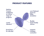 Satisfyer  Sweet Seal Connect App Lila App Kontrollü Esnek Yapılı Titreşimli Anal Plug Vibratör Satisfyer  Sweet Seal Connect App Lila App Kontrollü Esnek Yapılı Titreşimli Anal Plug Vibratör