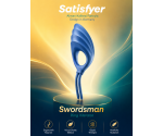 Satisfyer Swordsman Blue 12 Farklı Titreşim Modlu Esnek Ve Güçlü Penis Halkası 