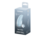 Satisfyer Tap & Roll Klitoris Uyarıcı Mavi Vibratör