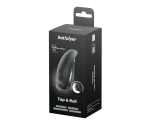 Satisfyer Tap & Roll Klitoris Uyarıcı Siyah Vibratör