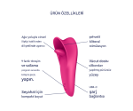 Satisfyer Tongue Master Dil Darbeli Vibratör