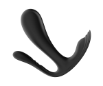 Satisfyer Top Secret+ Black App Kontrollü Anal Ve Vajinal Giyilebilen Vibratör