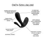 Satisfyer Top Secret+ Black App Kontrollü Anal Ve Vajinal Giyilebilen Vibratör