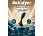 Satisfyer Trendsetter Black App Kontrollü Güçlü Titreşimli Anal Plug Vibratör