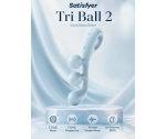 Satisfyer Tri Ball 2 Light Blue 3 Motorlu Güçlü Titreşimli G-spot Vibratör 