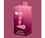 Satisfyer Triple Ball-R Pembe Silikon Anal Plug