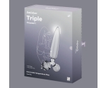 Satisfyer Triple Crystal 1 Cam Plug Dildo