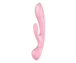 Satisfyer Triple Oh Pink 3 Güçlü Motorlu Titreşimli G-Spot Rabbit Vibratör 
