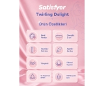 Satisfyer Twirling Delight Beige Göğüs Klitoris ve Hassas Bölgelere Özel Vibratör 