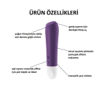 Satisfyer Ultra Power 2 - 12 Modlu Titreşimli Şarjlı Mini Mor Vibratör
