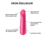 Satisfyer Ultra Power 3 - 12 Modlu Titreşimli Şarjlı Pembe Mini Vibratör
