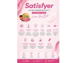 Satisfyer Ultra Power 3 - 12 Modlu Titreşimli Şarjlı Pembe Mini Vibratör