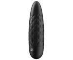 Satisfyer Ultra Power 5 - 12 Fonksiyonlu Titreşimli Şarjlı Siyah Mini Vibratör