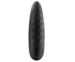 Satisfyer Ultra Power 5 - 12 Fonksiyonlu Titreşimli Şarjlı Siyah Mini Vibratör