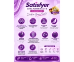 Satisfyer Ultra Power 8 - 12 Modlu Titreşimli Telefon Kontrollü Şarjlı Mor Vibratör