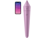 Satisfyer Ultra Power 8 - 12 Modlu Titreşimli Telefon Kontrollü Şarjlı Mor Vibratör