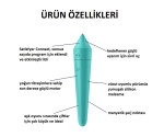 Satisfyer Ultra Power 8 - 12 Modlu Titreşimli Telefon Kontrollü Şarjlı Vibratör