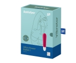 Satisfyer Ultra Power Bullet 1 - 12 Modlu Titreşimli Şarjlı Kırmızı Mini Vibratör