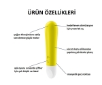 Satisfyer Ultra Power Bullet 1 - 12 Modlu Titreşimli Şarjlı Mini Vibratör