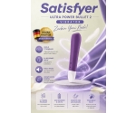 Satisfyer Ultra Power Bullet 2 - 12 Modlu Titreşimli Şarjlı Mini Mor Vibratör