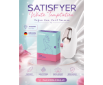 Satisfyer White Temptation 15 Modlu Titreşimli Klitoris Uyarıcı Şarjlı Vibratör
